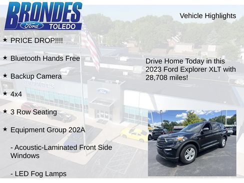 Used 2023 Ford Explorer XLT w/ Equipment Group 202A AWD/4WD image 5