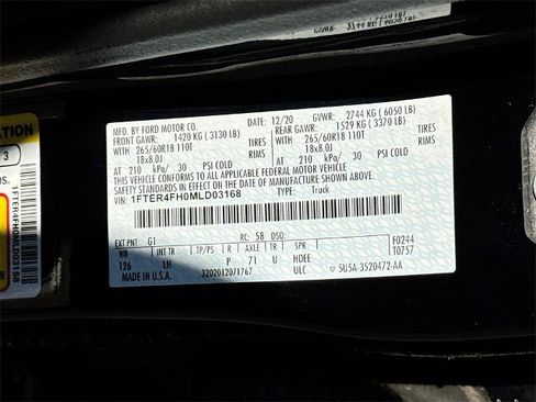 Certified 2021 Ford Ranger XLT w/ Equipment Group 302A High image 24