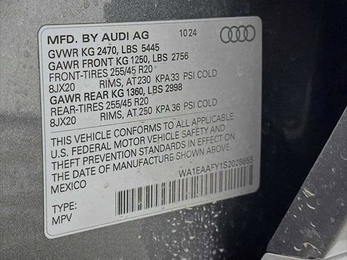 Certified 2025 Audi Q5 2.0T Premium Plus w/ Premium Plus Package image 31