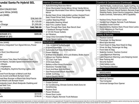 Used 2022 Hyundai Santa Fe SEL Premium w/ Cargo Package image 15