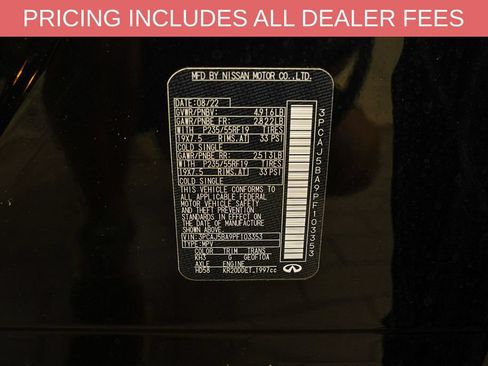 Used 2023 INFINITI QX50 Luxe w/ Cargo Package FWD image 23