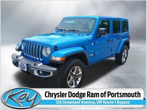 Used 2023 Jeep Wrangler Unlimited Sahara AWD/4WD image 1