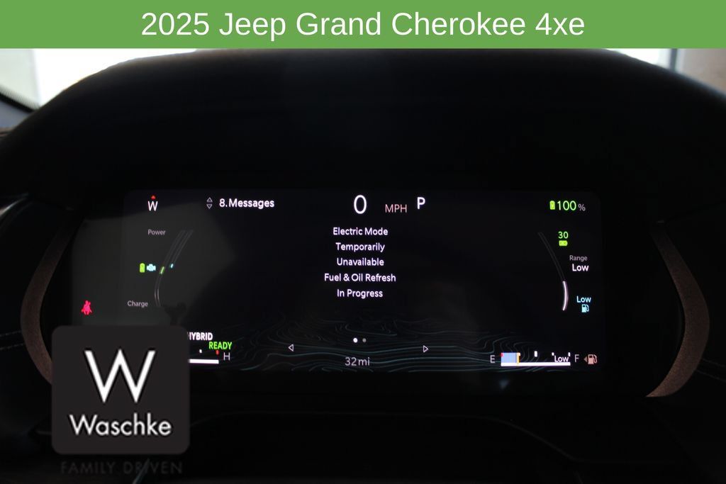 New 2025 Jeep Grand Cherokee Limited 4xe w/ Trailer Tow Package AWD/4WD image 68