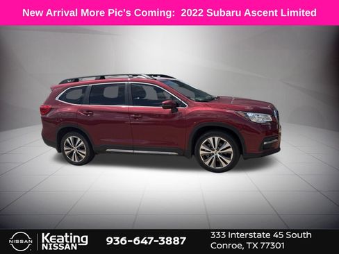Used 2022 Subaru Ascent Limited AWD/4WD image 1