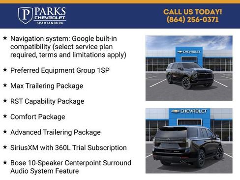 New 2026 Chevrolet Tahoe RST w/ RST Capability Package AWD/4WD image 4