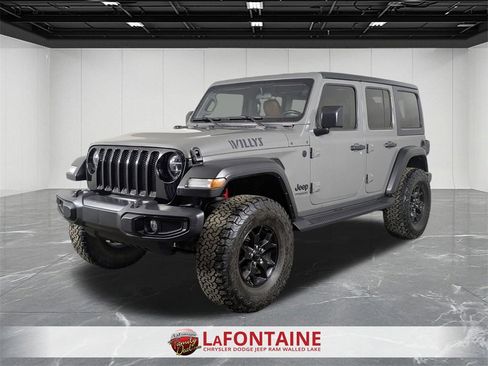 Certified 2021 Jeep Wrangler Unlimited Sport image 1