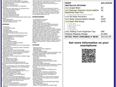 Used 2021 Nissan Maxima SR w/ Sport Mat Group image 2