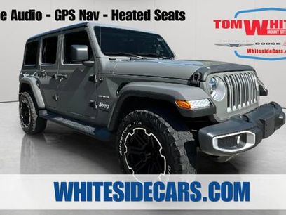 Used 2022 Jeep Wrangler Unlimited Sahara w/ LED Lighting Group