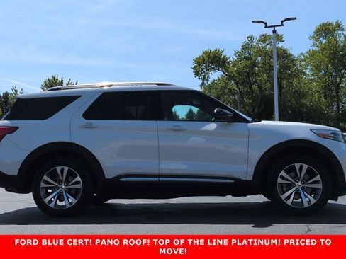 Certified 2020 Ford Explorer Platinum w/ Premium Technology Package AWD/4WD image 4