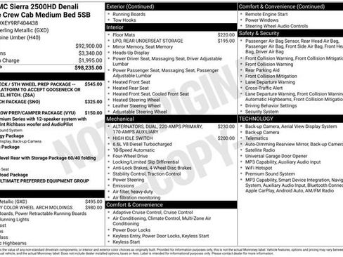 Used 2024 GMC Sierra 2500 Denali Ultimate AWD/4WD image 3