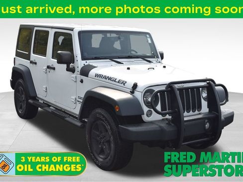Used 2014 Jeep Wrangler Unlimited Sport w/ Quick Order Package 24S AWD/4WD image 1