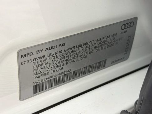 Used 2023 Audi A8 L 3.0T AWD/4WD image 40