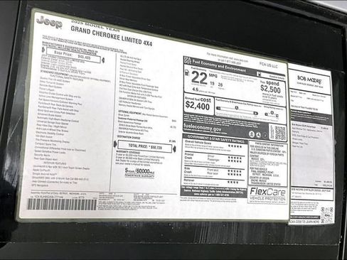 New 2025 Jeep Grand Cherokee Limited w/ Black Appearance Package image 14