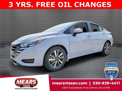 New 2025 Nissan Versa SV w/ Trunk Package image 1