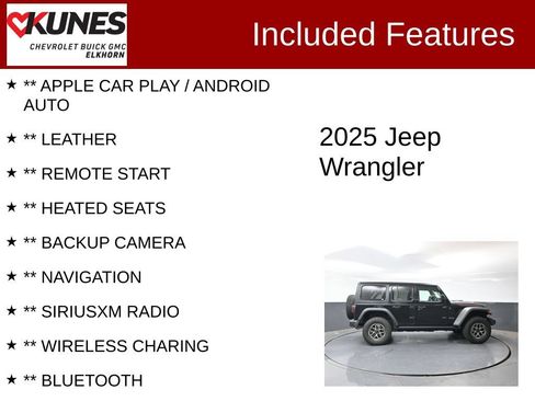 Used 2025 Jeep Wrangler Unlimited Rubicon AWD/4WD image 2