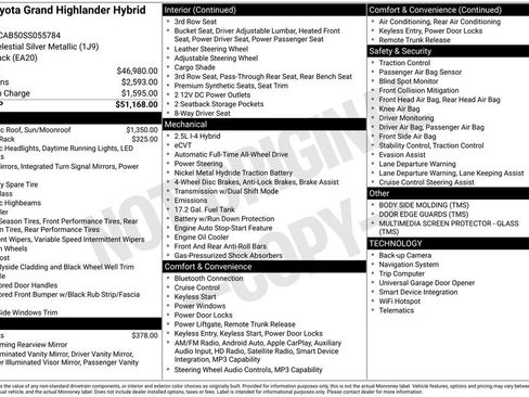 Used 2025 Toyota Grand Highlander AWD Hybrid image 5