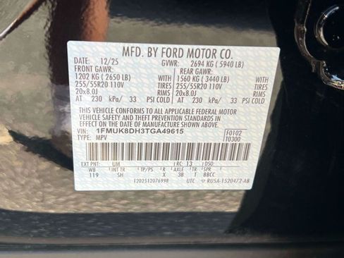 Used 2026 Ford Explorer Active w/ Active Comfort Package AWD/4WD image 25