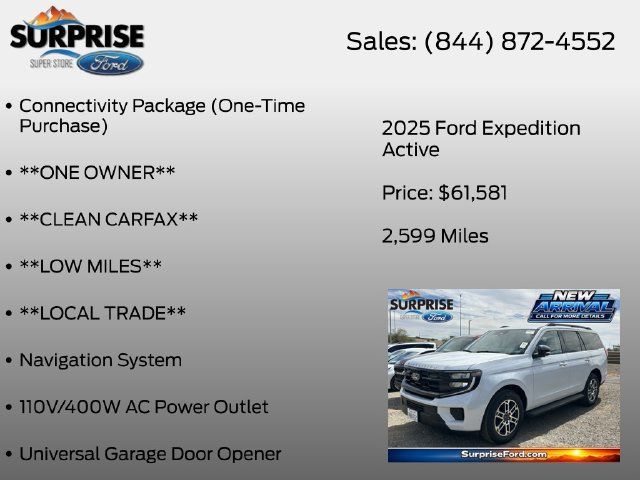 Used 2025 Ford Expedition Active AWD/4WD image 17