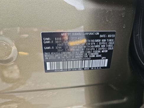 Used 2023 Subaru Ascent Limited AWD/4WD image 38