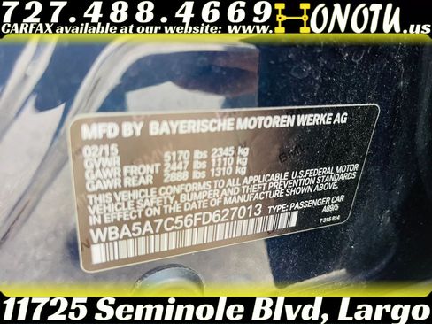 Used 2015 BMW 528i xDrive Sedan AWD/4WD image 30