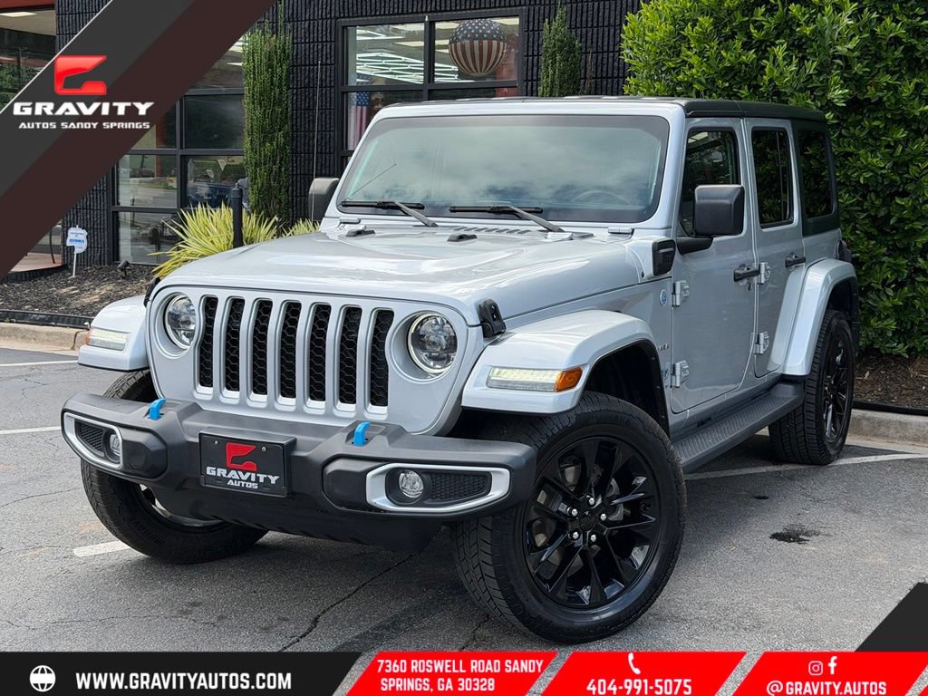 Used 2023 Jeep Wrangler Unlimited Sahara w/ Cold Weather Group AWD/4WD image 1