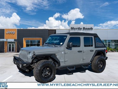 Certified 2019 Jeep Wrangler Unlimited Sport image 1