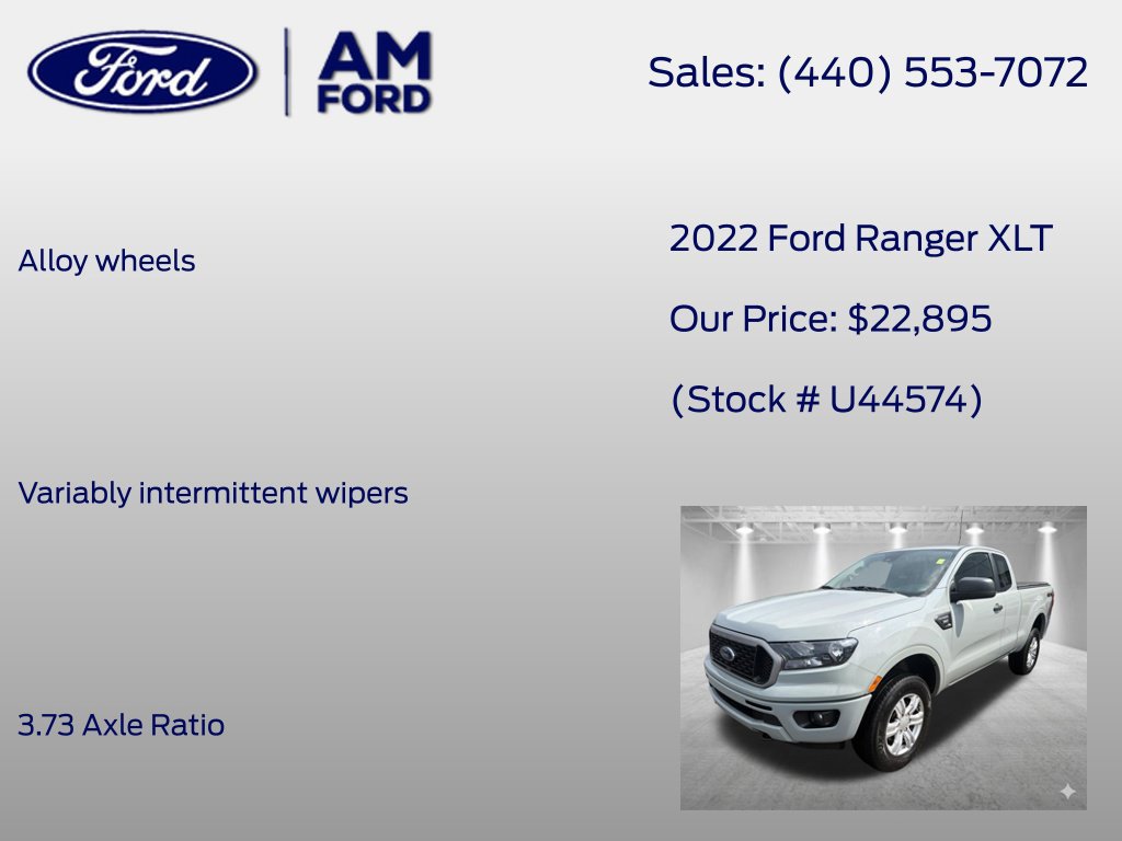 Used 2022 Ford Ranger XLT AWD/4WD image 27