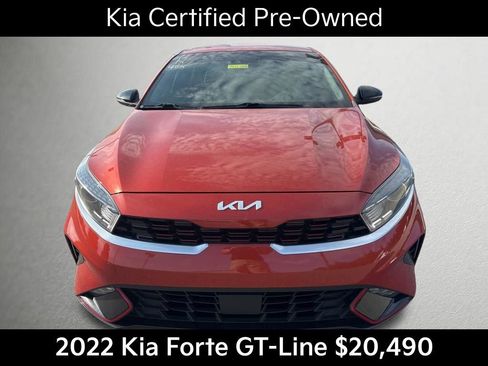 Certified 2022 Kia Forte GT-Line w/ GT-Line Technology Package FWD image 9