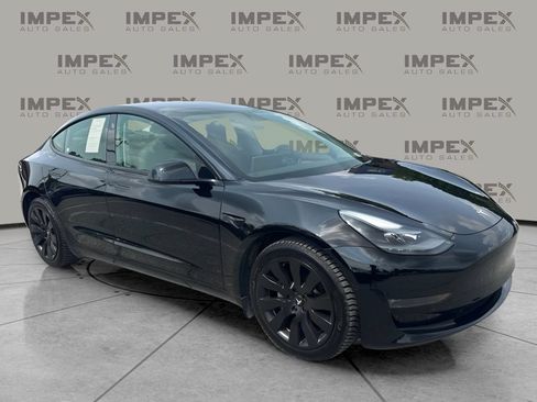 Used 2021 Tesla Model 3 Long Range AWD/4WD image 4