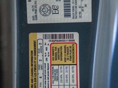 Used 2025 Ford Mustang Premium w/ Wheel & Stripe Package image 41