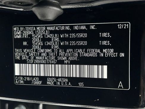 Used 2022 Toyota Highlander Platinum AWD/4WD image 26