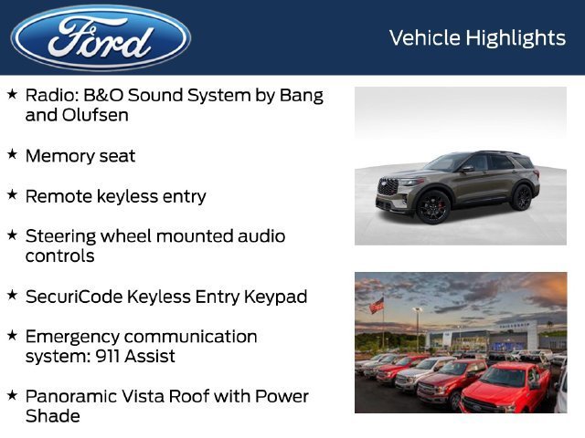 New 2027 Ford Explorer ST w/ Sun And Sound Package AWD/4WD image 8
