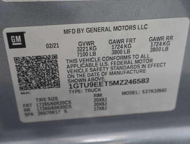 Used 2021 GMC Sierra 1500 AT4 w/ AT4 Value Package AWD/4WD image 68