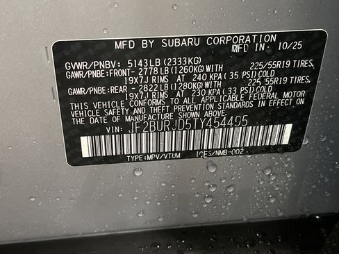 New 2026 Subaru Outback Touring XT image 26