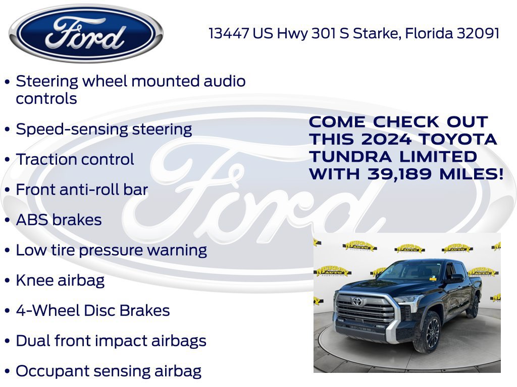 Used 2024 Toyota Tundra Limited AWD/4WD image 27