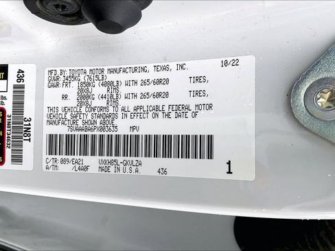 Used 2023 Toyota Sequoia Limited image 3