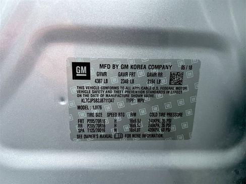 Used 2018 Chevrolet Trax LT w/ LT Convenience Package image 28