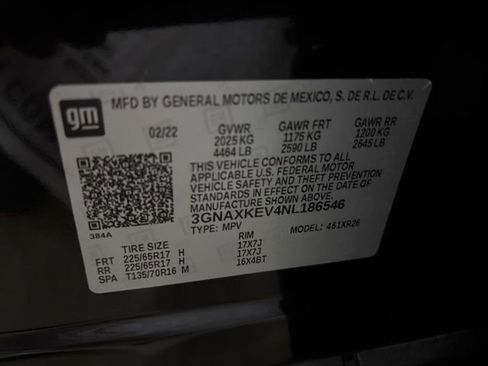 Used 2022 Chevrolet Equinox LT FWD image 53