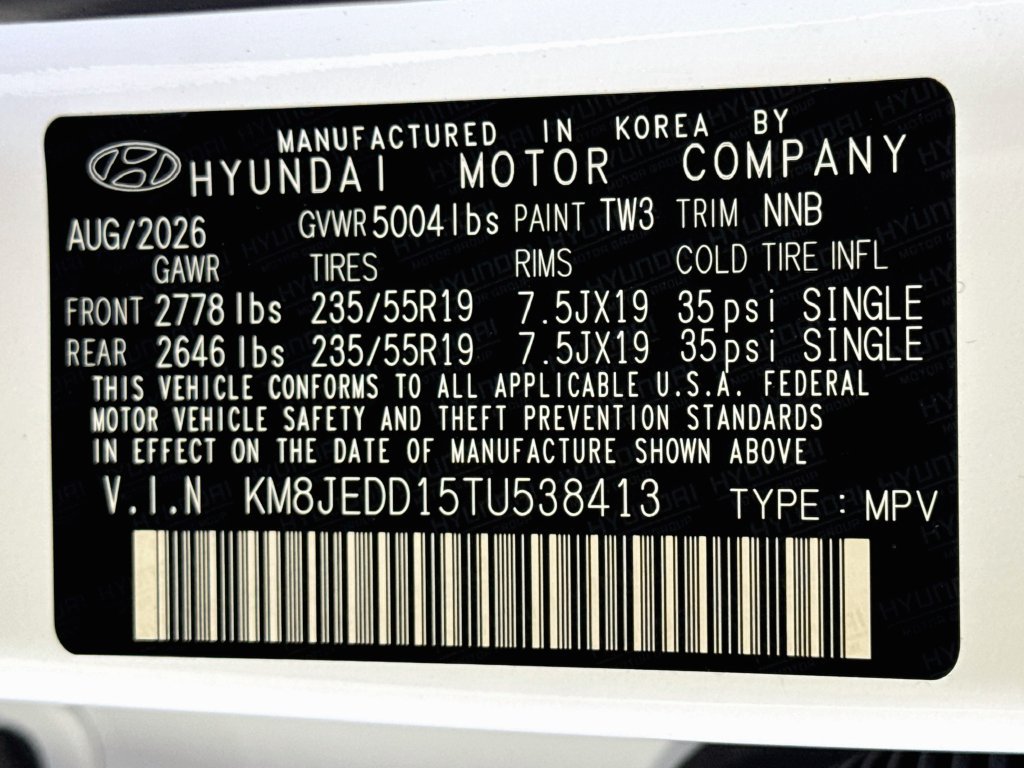 New 2026 Hyundai Tucson Limited AWD/4WD image 17