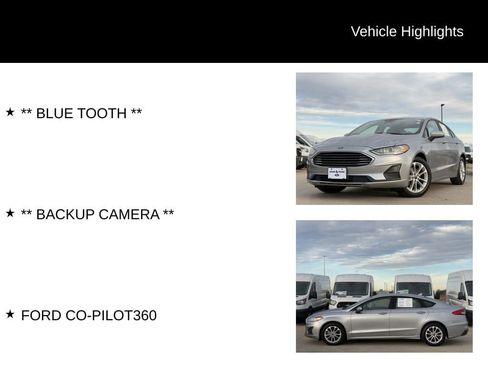 Used 2020 Ford Fusion SE image 4