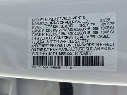 New 2026 Honda Pilot EX-L image 34