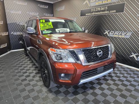 Used 2018 Nissan Armada Platinum w/ Captain Seat Package image 6