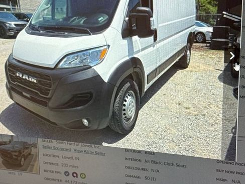 Used 2025 RAM ProMaster 2500 w/ Convenience Group FWD image 3