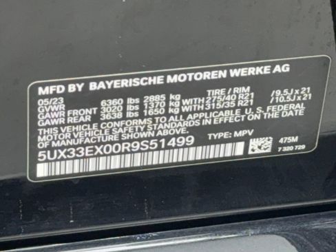 Used 2024 BMW X6 xDrive40i w/ Premium Package image 56