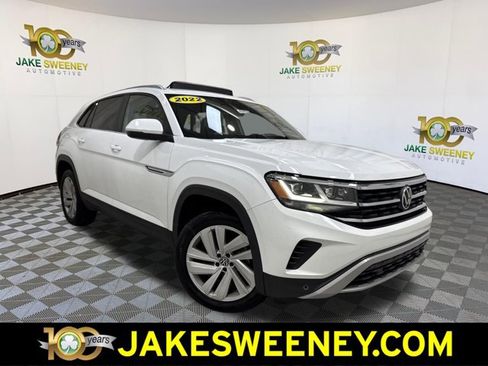 Used 2022 Volkswagen Atlas Cross Sport SE AWD/4WD image 1