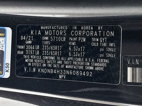 Used 2022 Kia Carnival LX FWD image 38