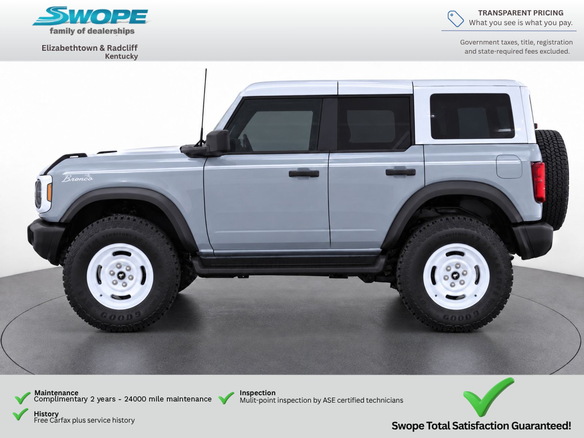 New 2026 Ford Bronco Heritage Edition AWD/4WD image 4