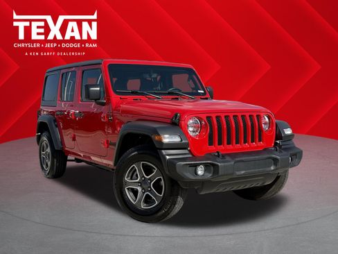 Used 2022 Jeep Wrangler Unlimited Sport S image 1