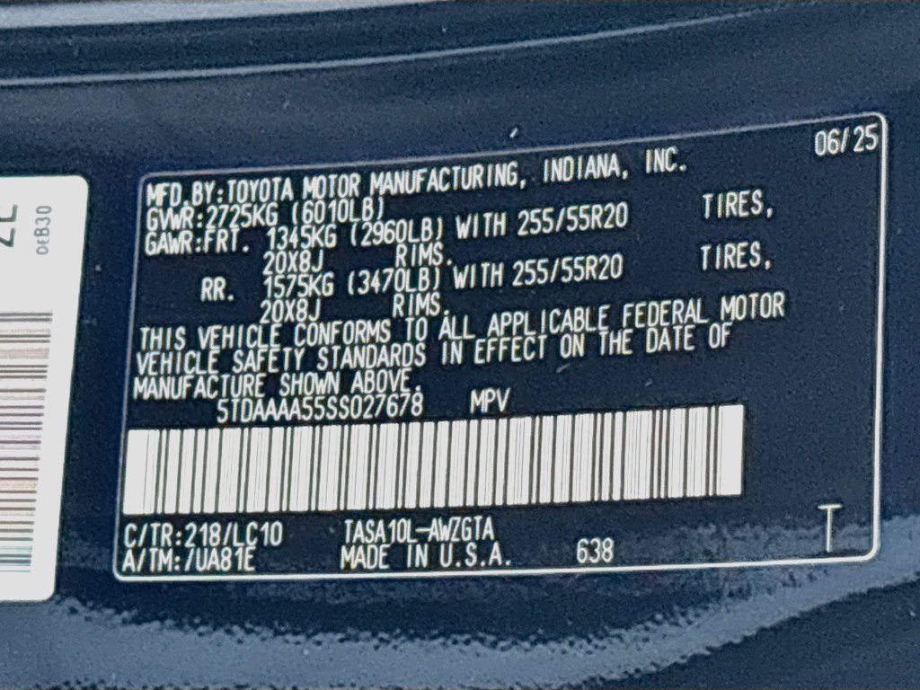 Used 2025 Toyota Grand Highlander FWD image 36
