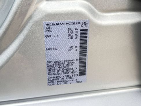 Used 2026 Nissan Altima 2.5 SV FWD image 22